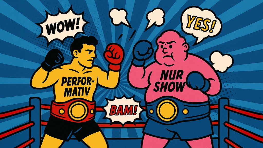 Rettet das Performative!