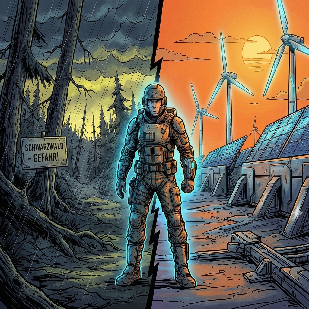 Wehrhafte Resilienz: Erneuerbare Energien und die Landesverteidigung