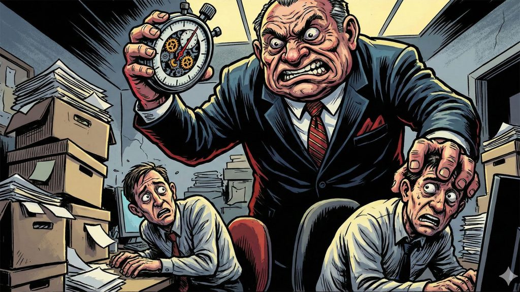 Der Arbeitszeit-Bluff: Warum wir uns mit der Stoppuhr in den Ruin treiben